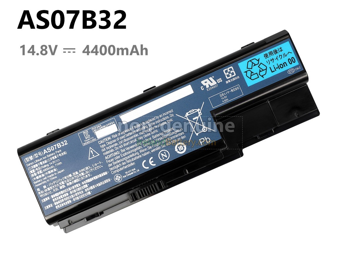 Acer AS07B41 Laptop Battery Replacement