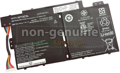 4030mAh Acer AP15C3L Battery Ireland