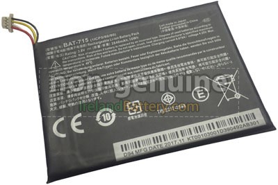 2640mAh Acer Iconia Tab B1-A71 8GB Battery Ireland