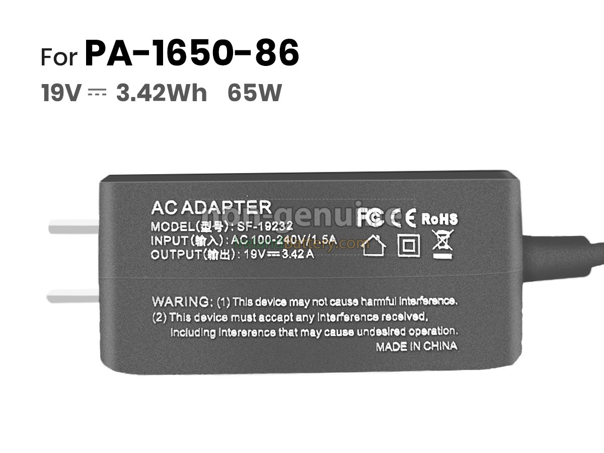 Replacement Acer PA-1650-02-4817 Adapter
