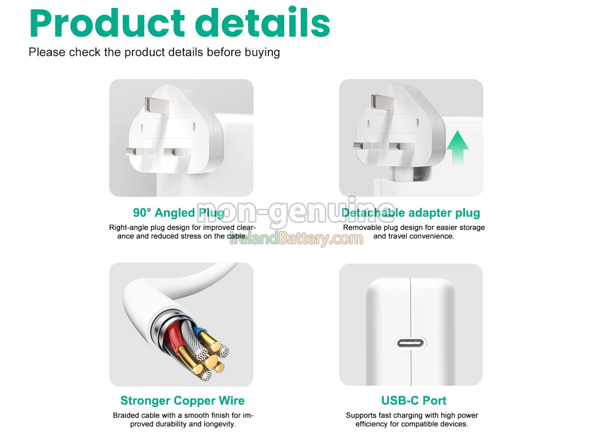 Replacement Apple A1719 Adapter