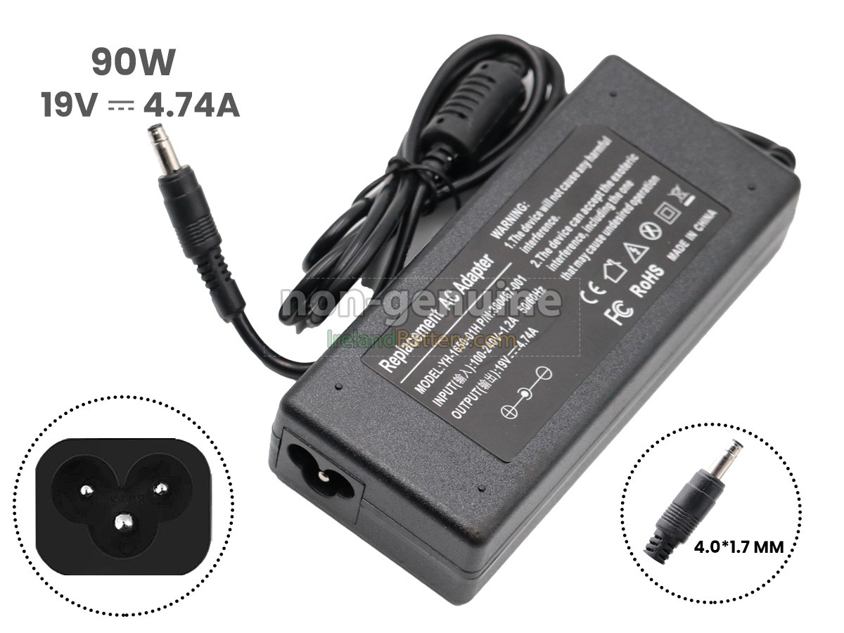 Replacement Asus 19V 4.74A 90W 4.0*1.7MM Adapter