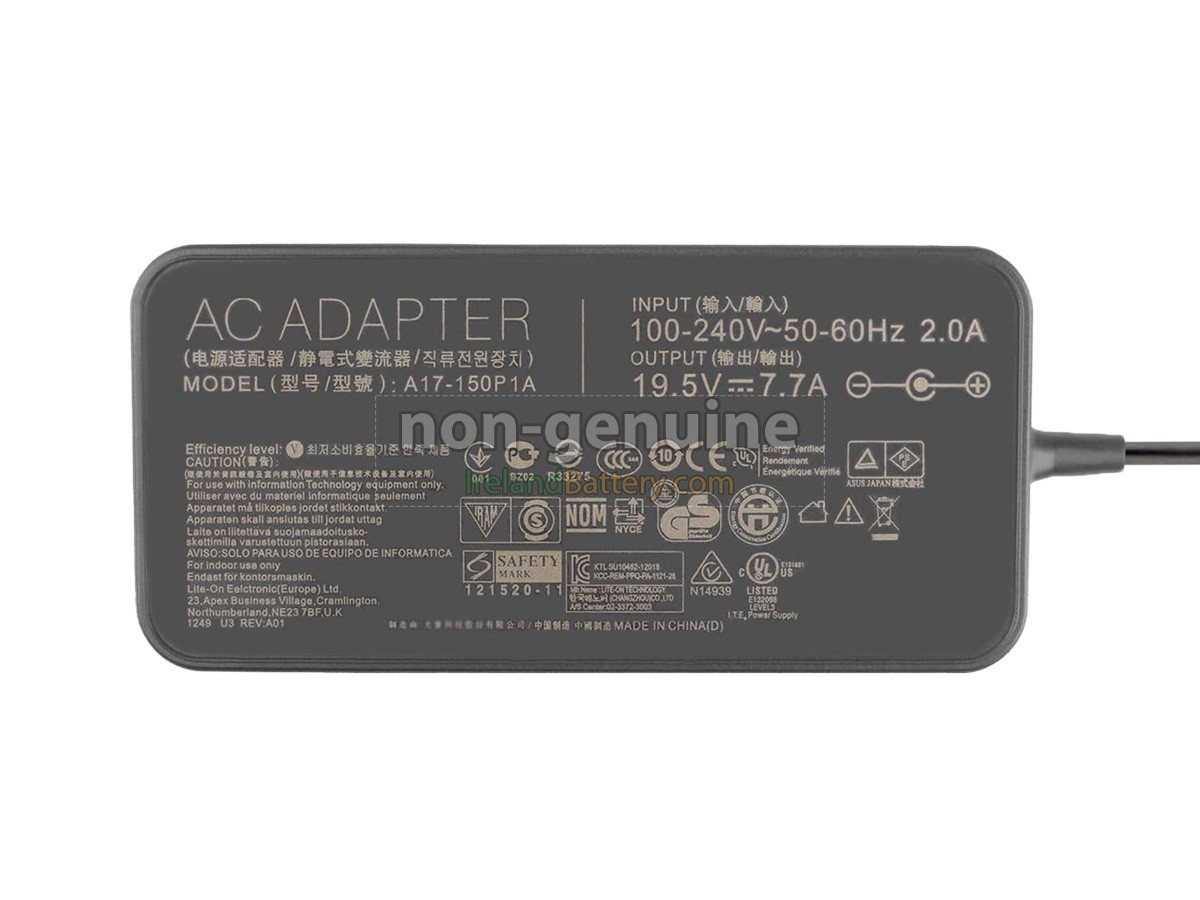 Replacement Asus ADP-150VB B Adapter