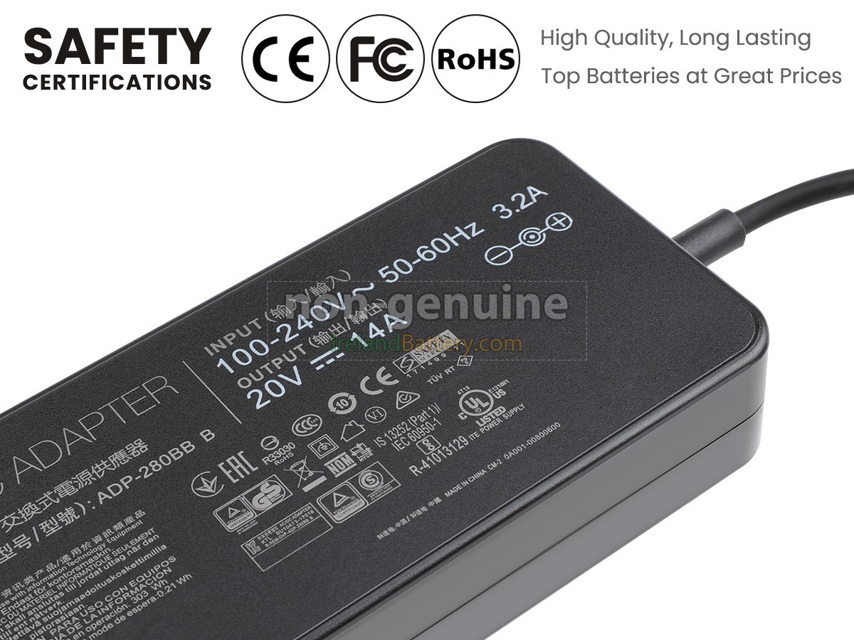 Replacement Asus 0A001-00610500 Adapter