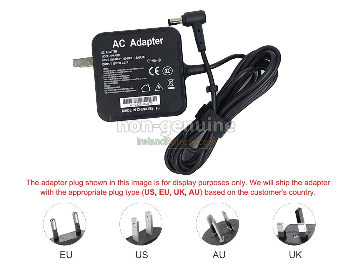 Replacement Asus ADP-45BW A Adapter