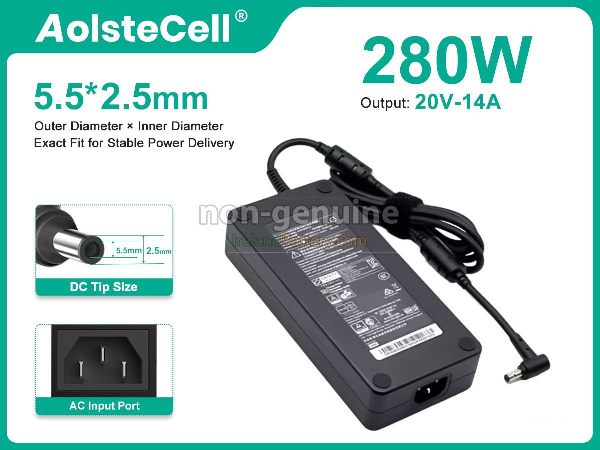 Replacement Chicony AORUS 17H BXF I9 I7 RTX4080 Adapter