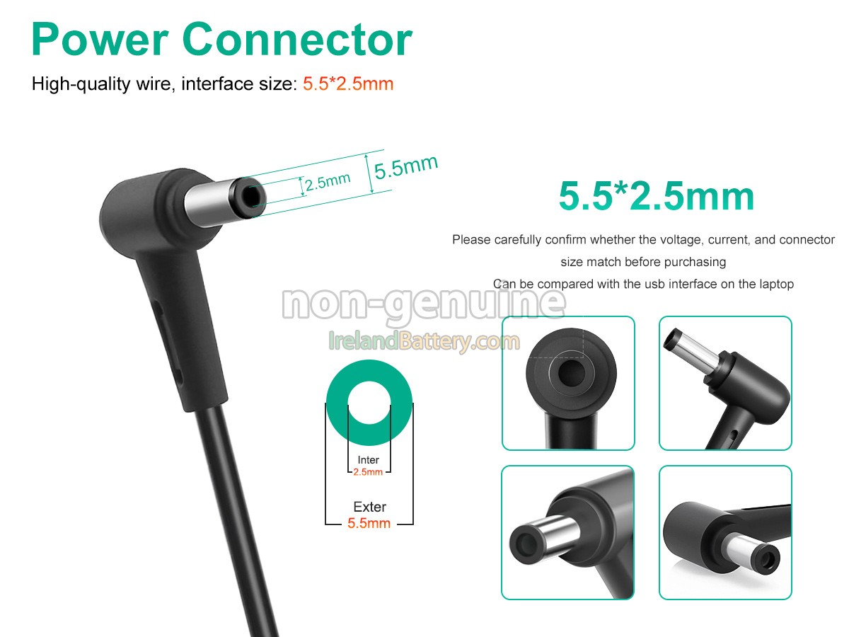 Replacement Chicony AORUS 17H BXF I9 I7 RTX4080 Adapter