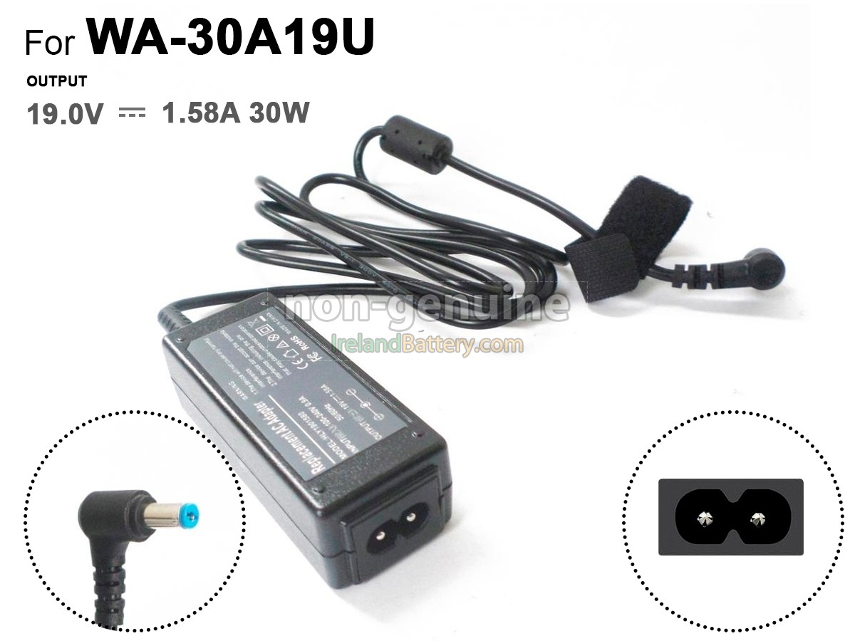 Replacement Dell WA30A19U Adapter