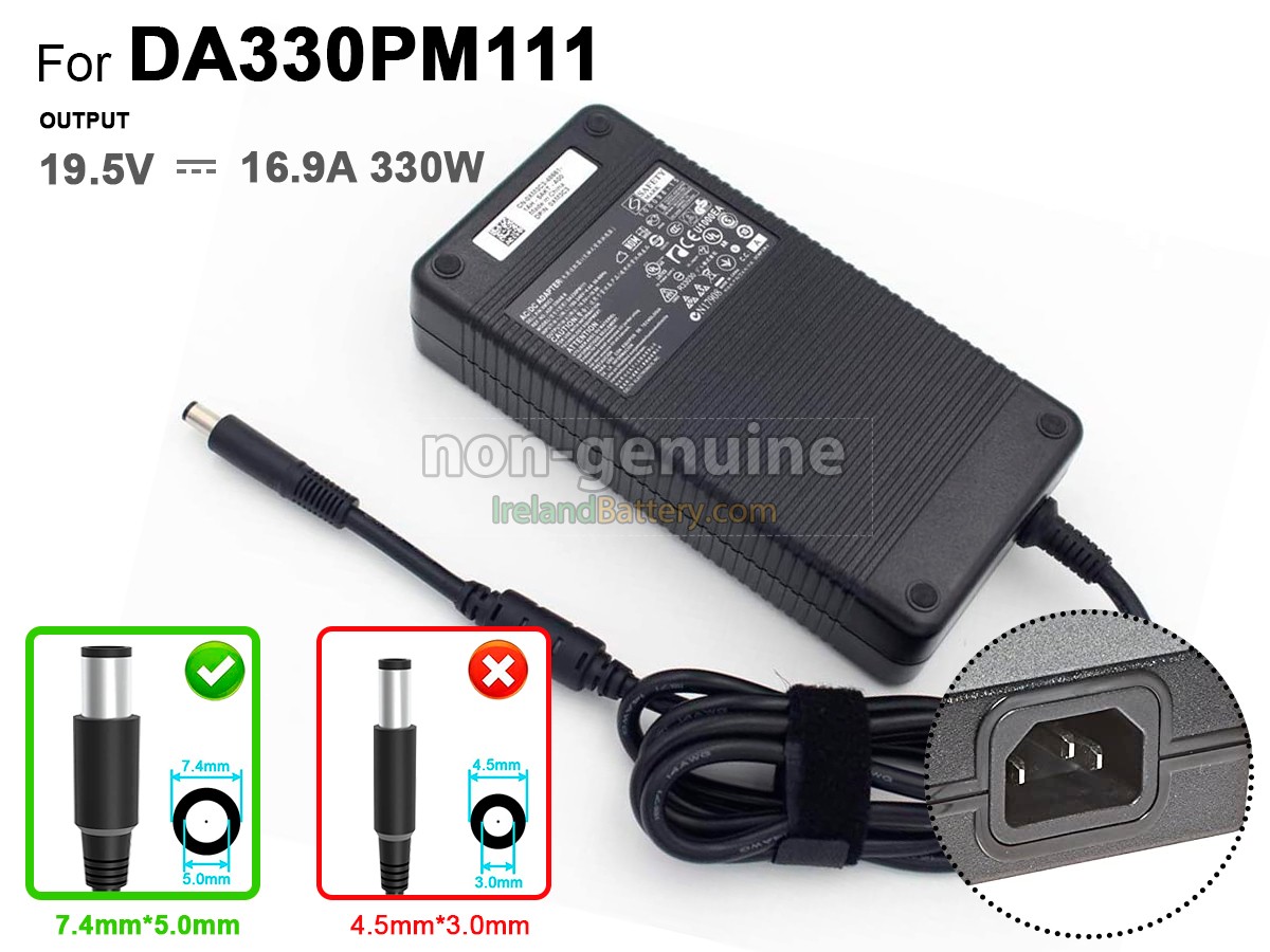 Replacement Dell ADP-330AB Adapter