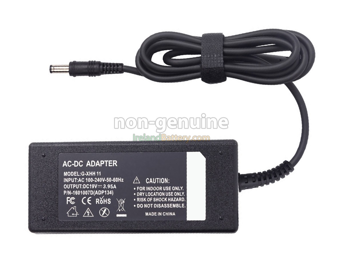 Replacement HP 75W 19V-3.95A 100-240V~1.5A 50/60HZ Adapter