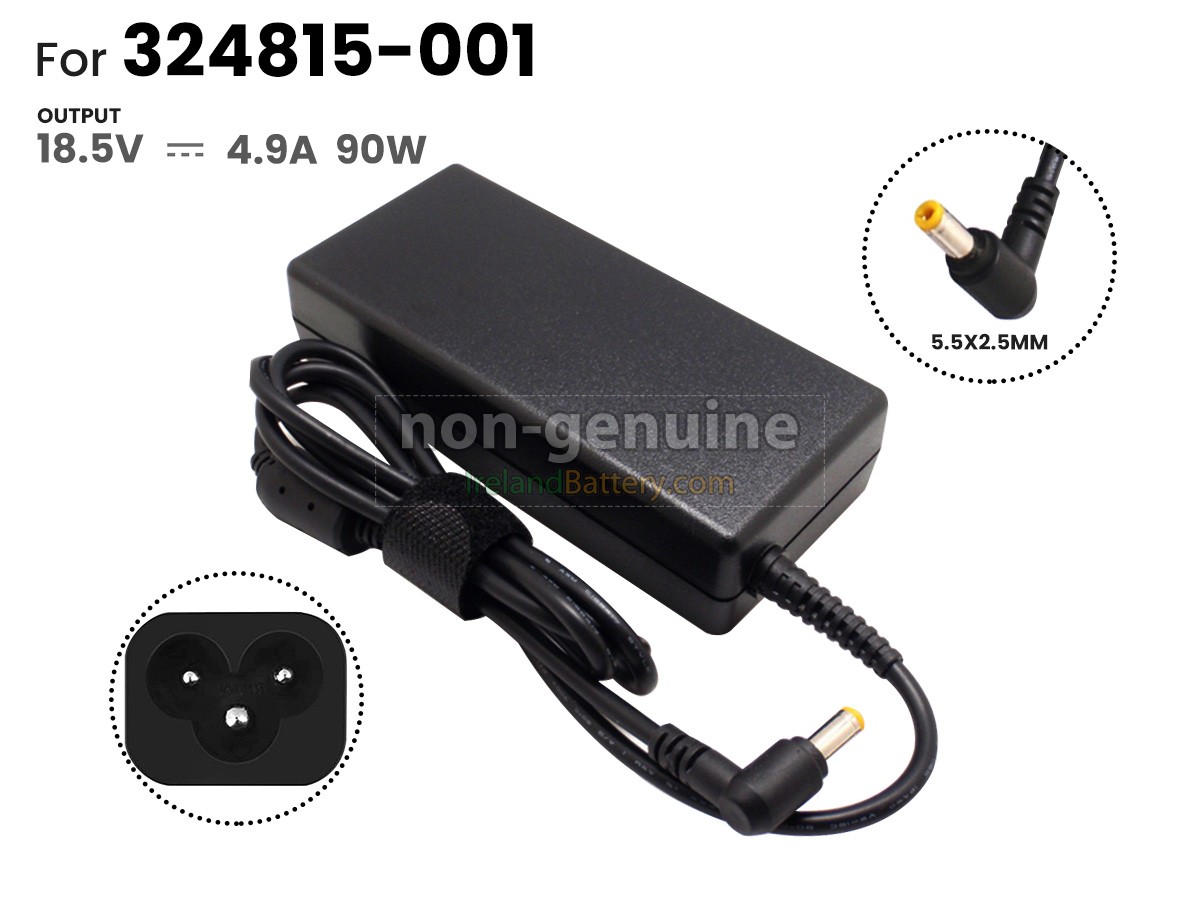 Replacement HP 90W 18.5V-4.9A Adapter