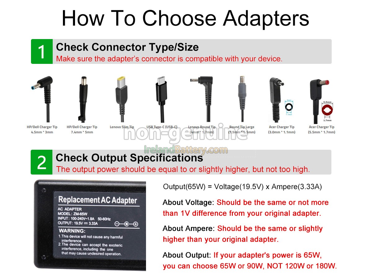 Replacement Huawei 5901878517490 Adapter