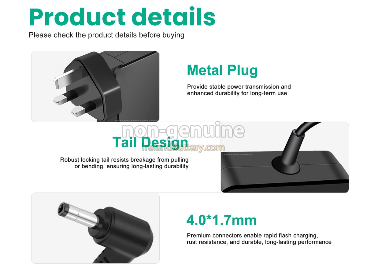 Replacement Lenovo ADLX45DLC3A Adapter