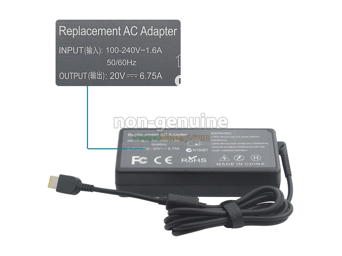 Replacement Lenovo 45N0368 Adapter