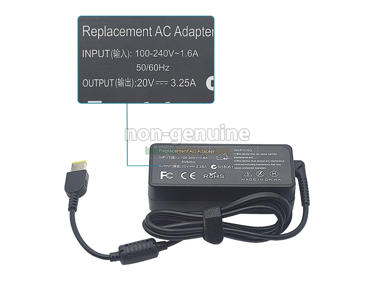 Replacement Lenovo ADLX65CDGI2A Adapter