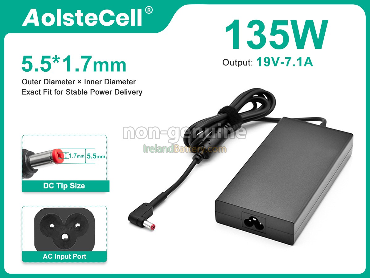 Replacement MSI A18-135P1A Adapter