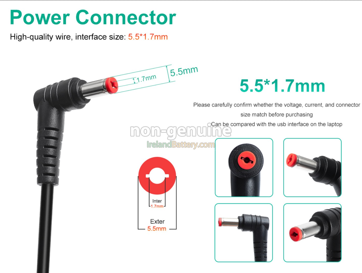 Replacement MSI A18-135P1A Adapter