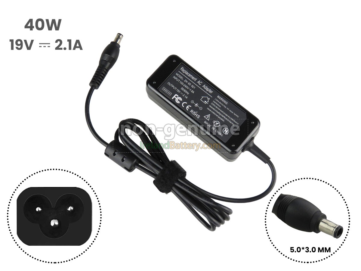 Replacement Samsung 19V 2.1A 40W 5.0*3.0MM Adapter
