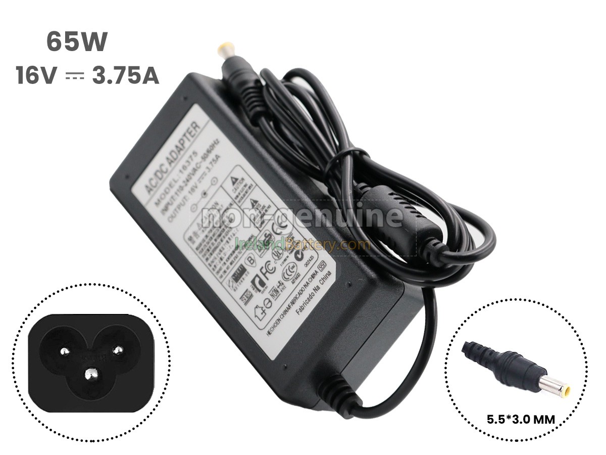 Replacement Samsung 16V 3.75A 65W 5.5*3.0MM Adapter