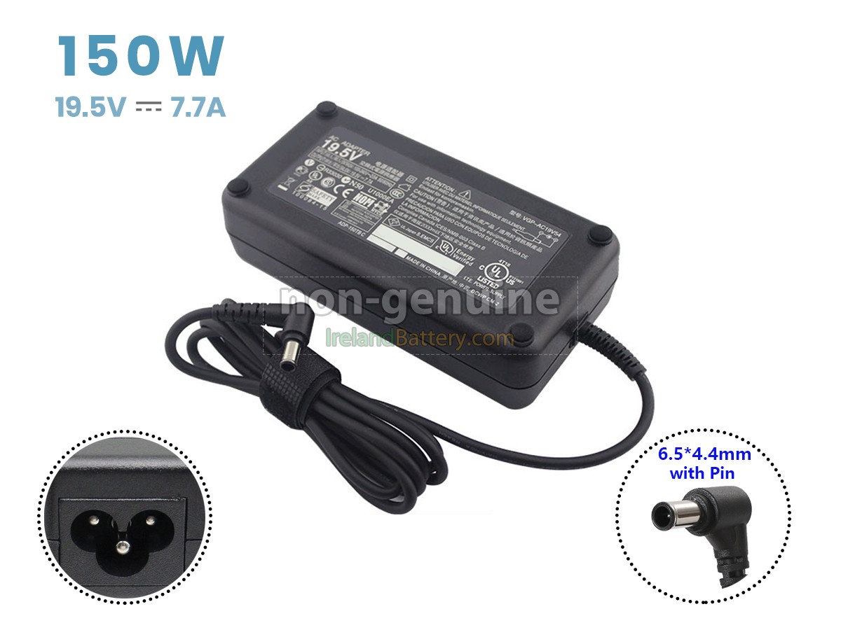 Replacement Sony 19.5V 7.7A 150W 6.5*4.4MM Adapter