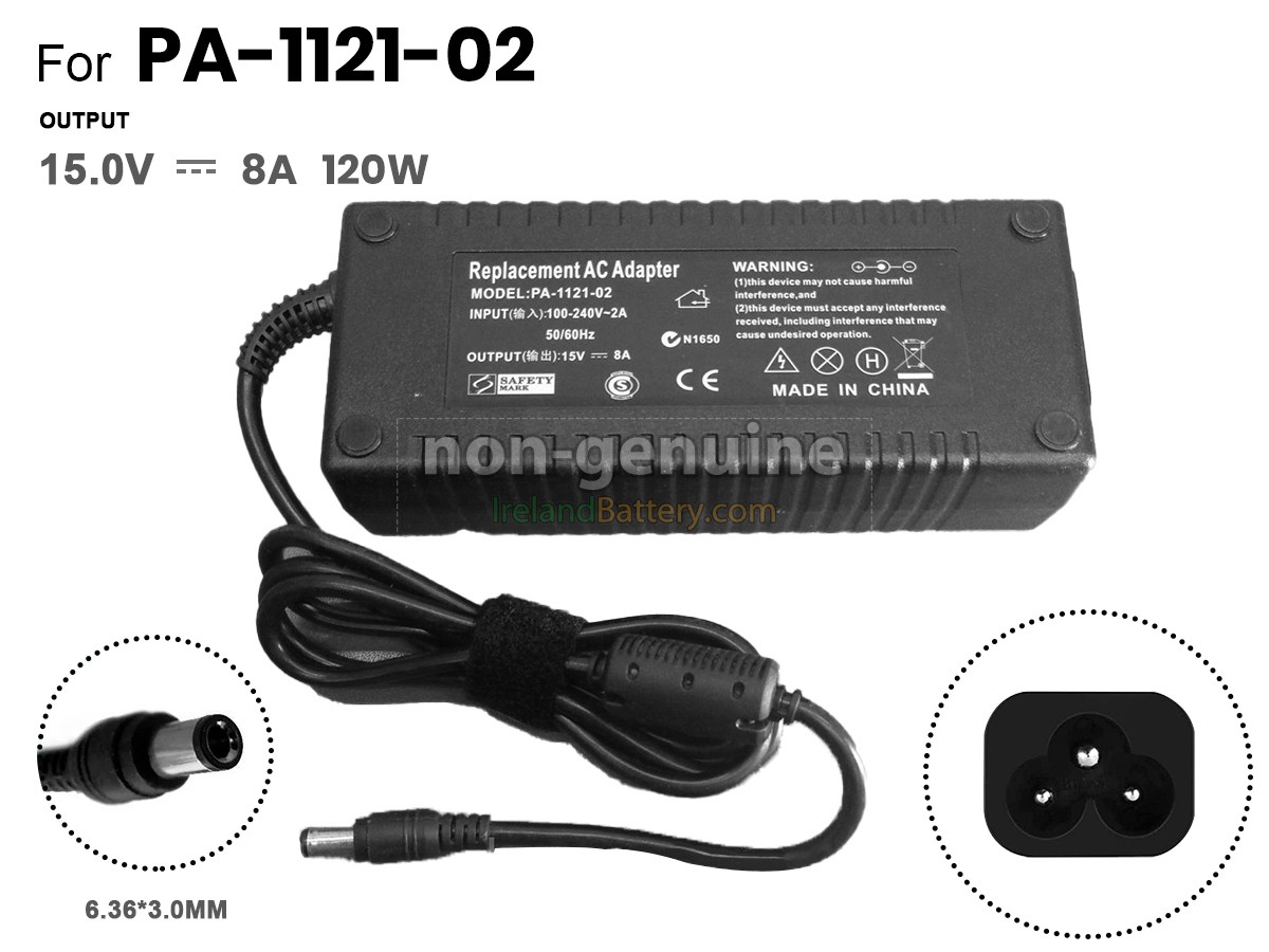 Replacement Toshiba PA3381U-1ACA Adapter