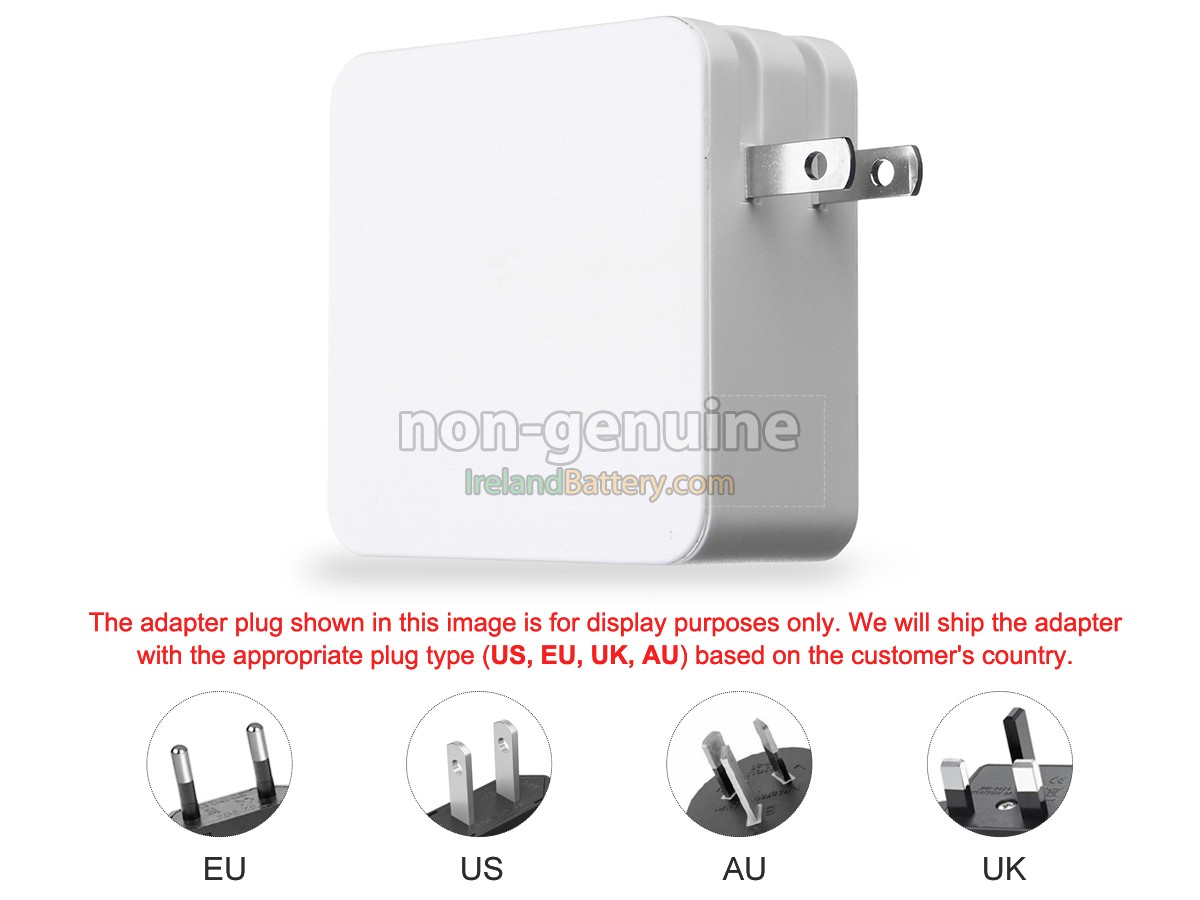 Replacement XiaoMi 20V 3.25A 65W USB-C Adapter