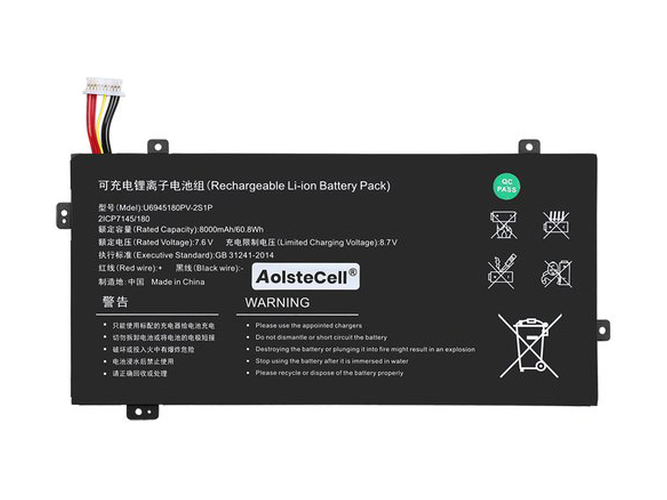 Laptop AolsteCell U6945180PV-2S1P Battery Replacement