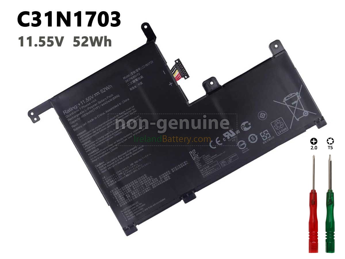 replacement Asus ZenBook Flip Q525UA battery