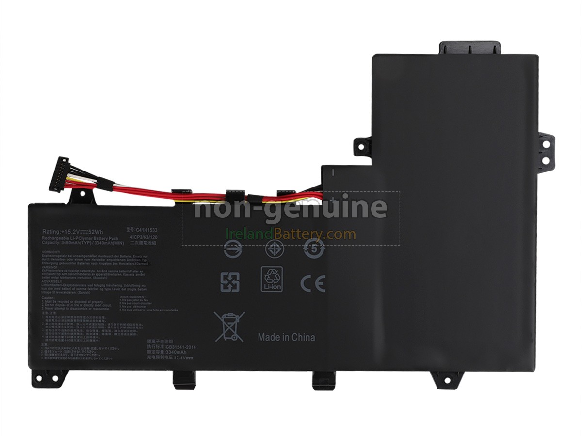 replacement Asus Q534UX-BBI7T16 battery