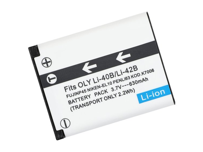 Battery for Casio Exilim QV-R100