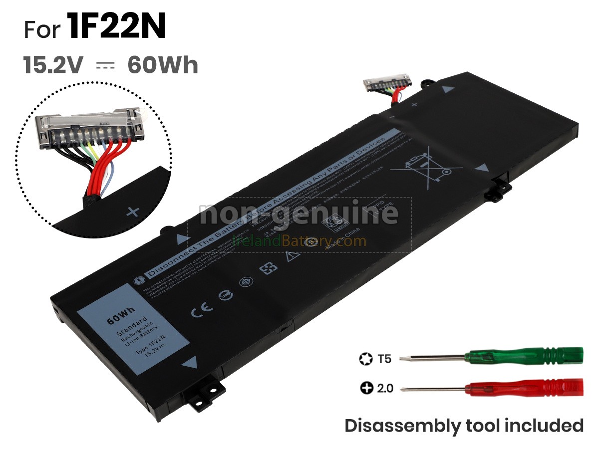 replacement Dell P40E001 battery