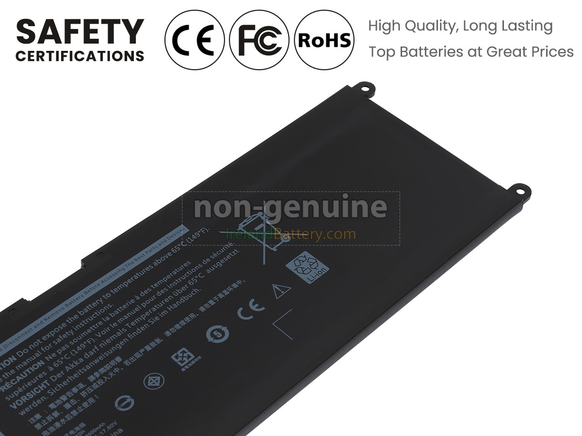 replacement Dell Inspiron 13 7000 2-IN-1 battery