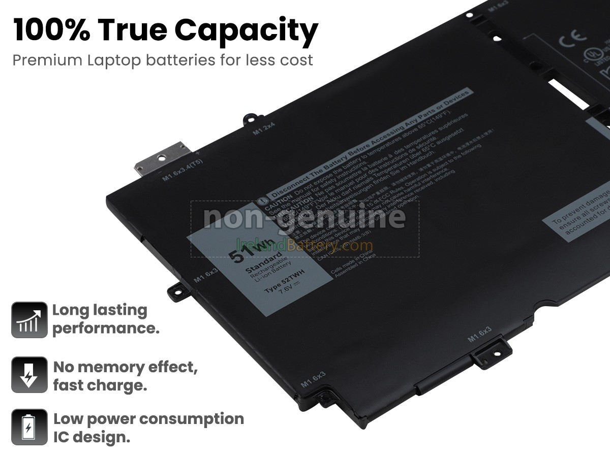 Dell XPS 13 9310 2IN1 Laptop Battery Replacement