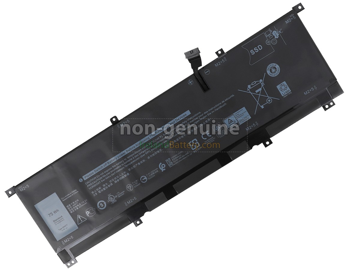 Dell Precision 5530 2-IN-1 Laptop Battery Replacement 
