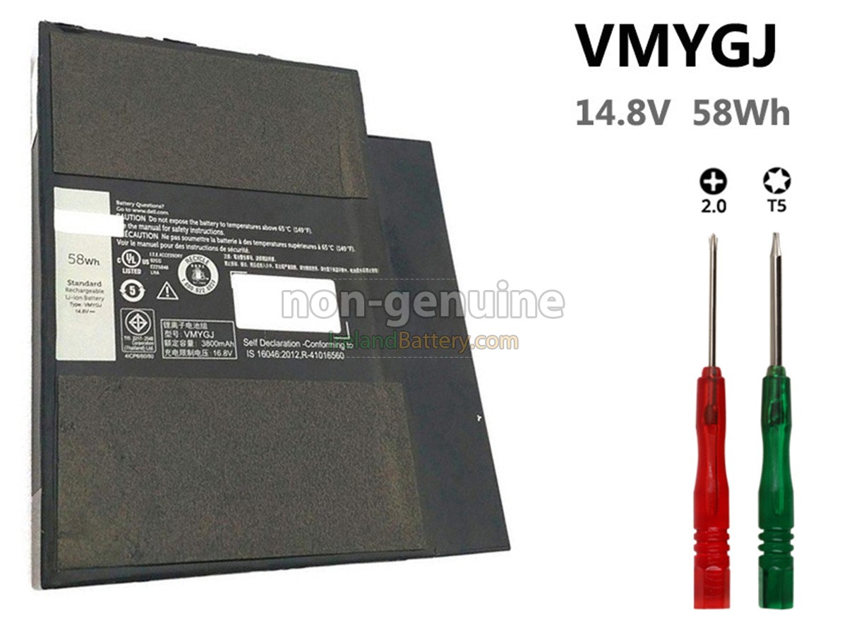 replacement Dell VTDT2 battery