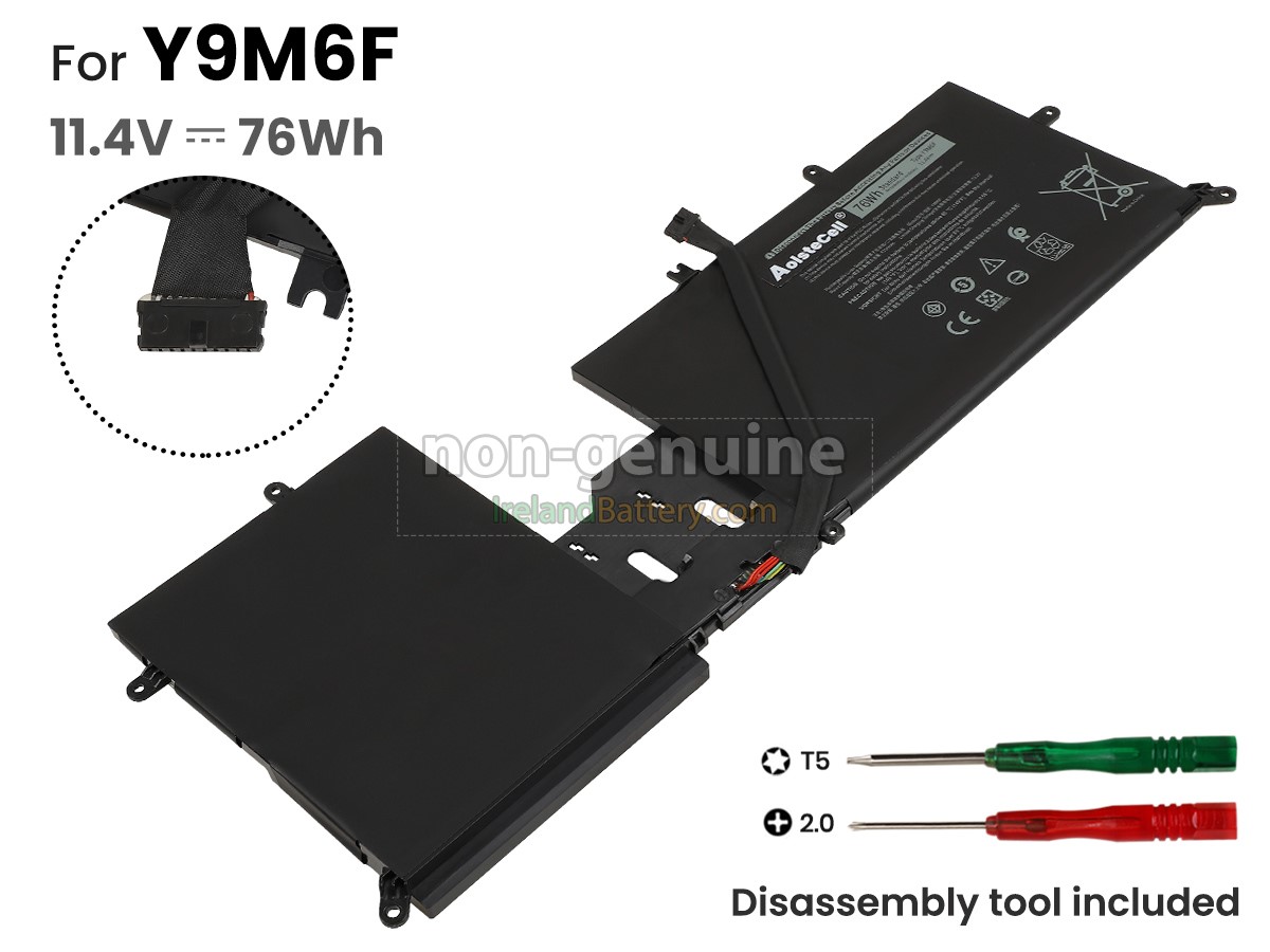 replacement Dell Alienware M15 R2 P87F battery
