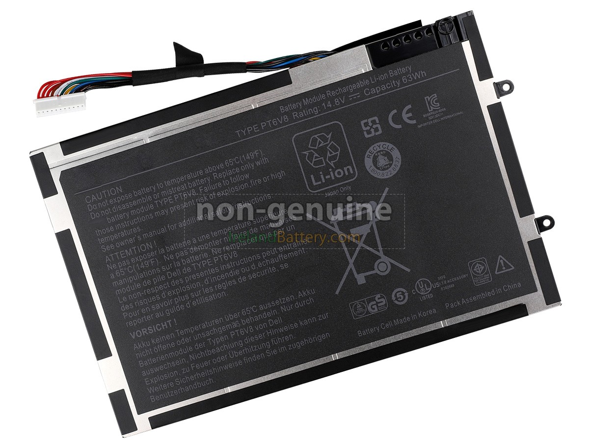 replacement Dell Alienware M11X battery