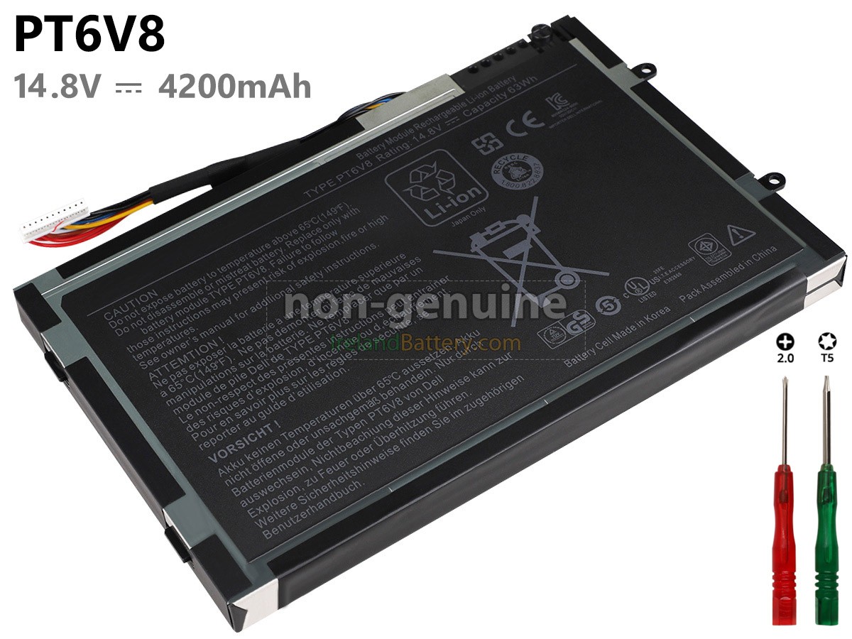 replacement Dell Alienware M11X R3 battery