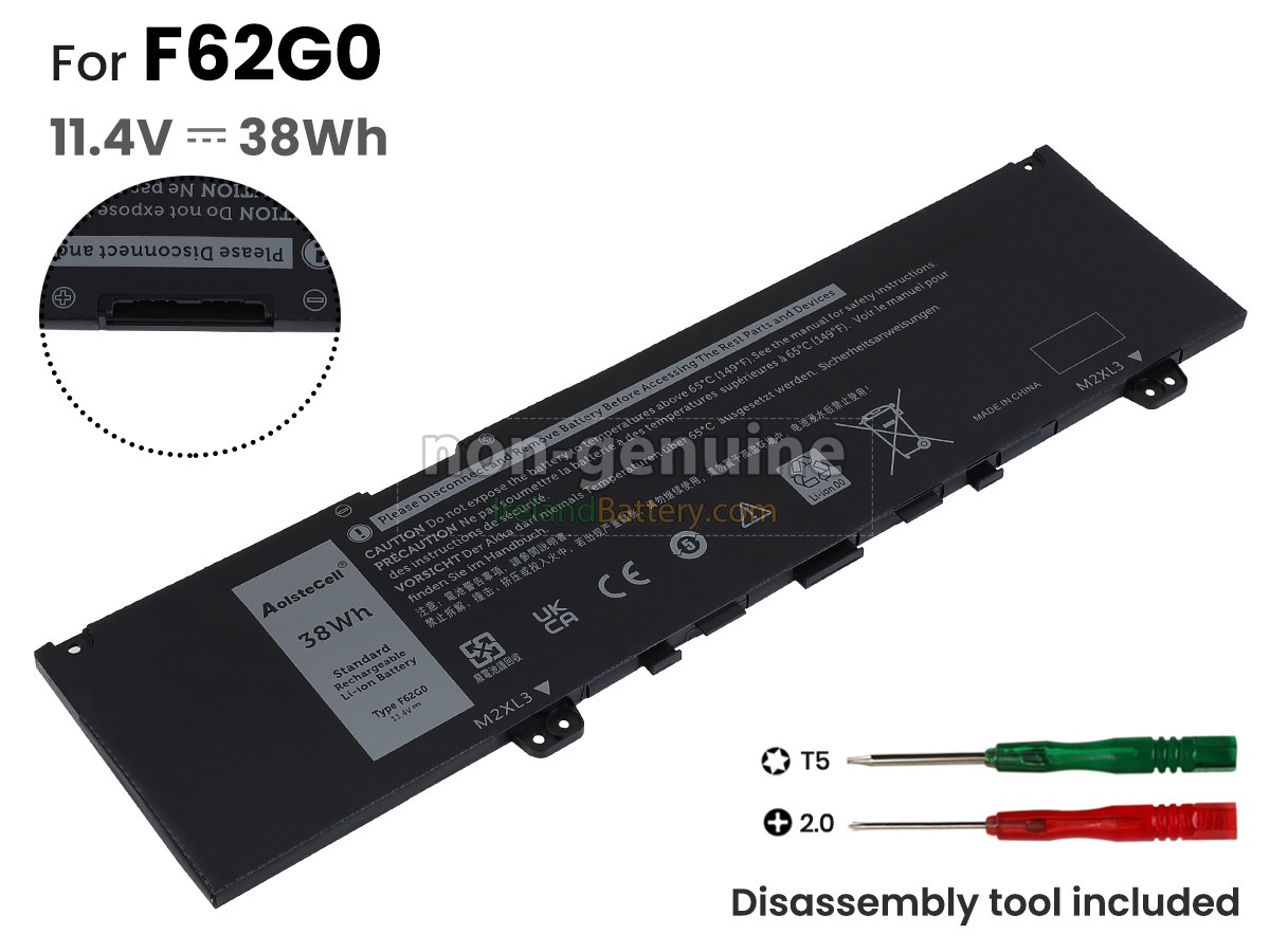 replacement Dell P83G battery