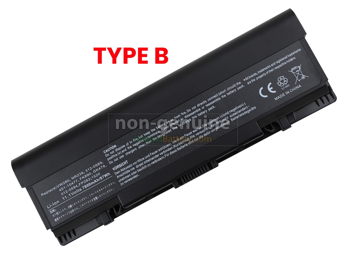 replacement Dell UW280 battery