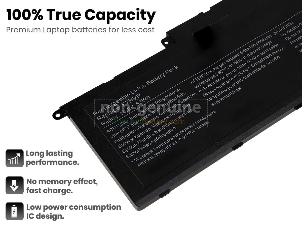 replacement Dell P24E battery
