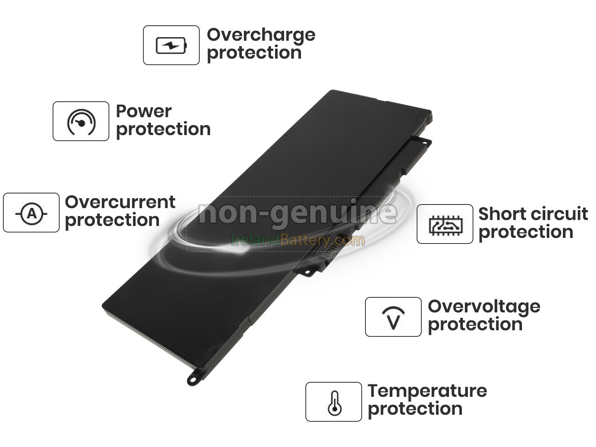 replacement Dell P24E battery