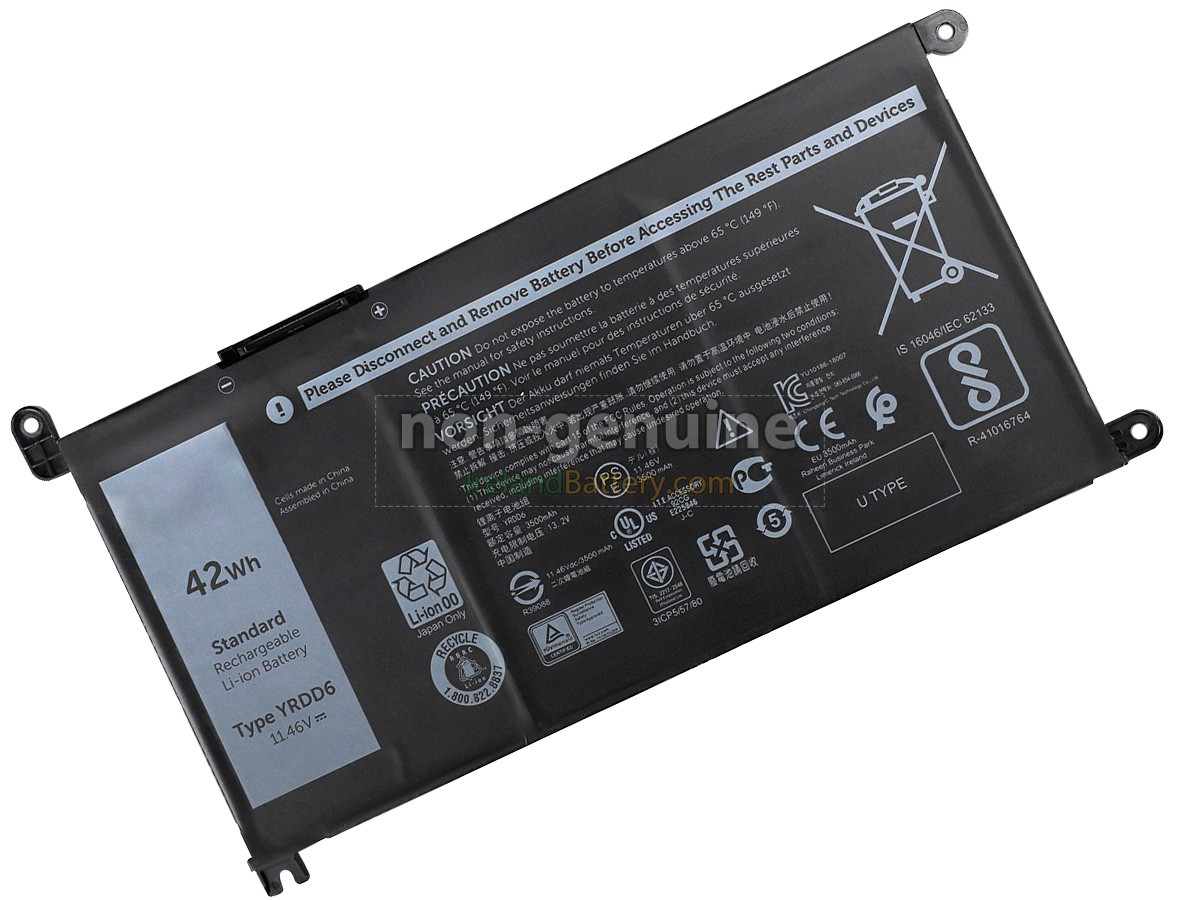 Dell YRDD6 Laptop Battery Replacement 