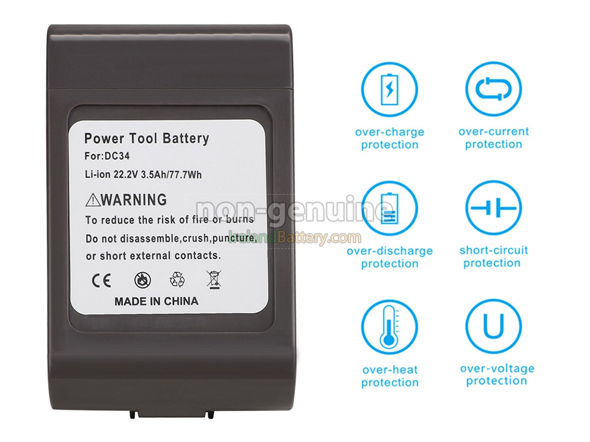 replacement Dyson 17083-07 battery