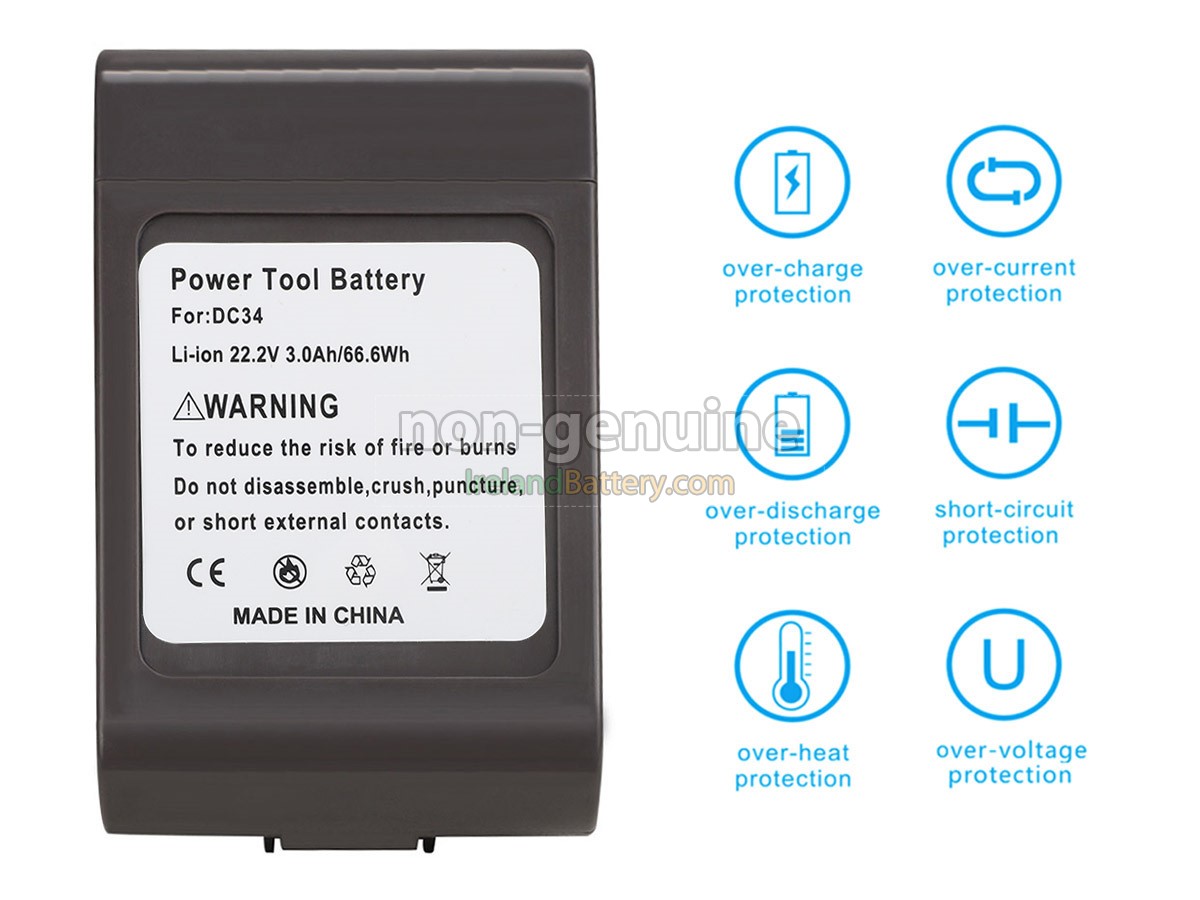 replacement Dyson 17083-07 battery