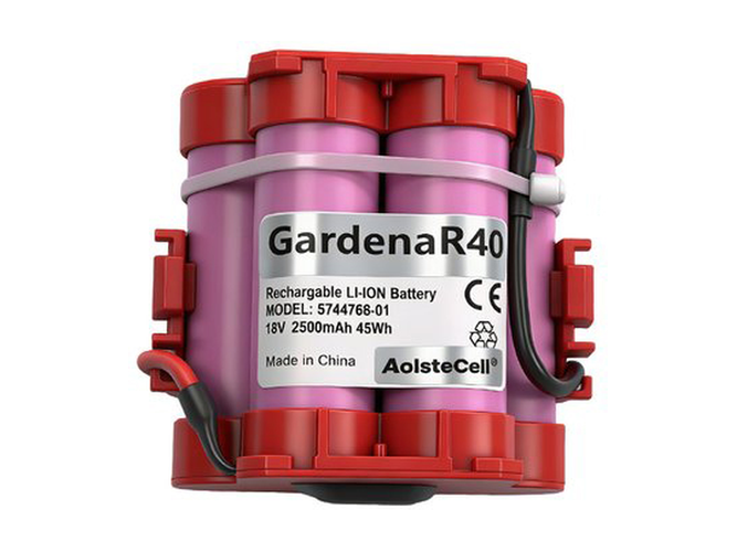 Power Tool Gardena R45Li 2017 Battery Replacement