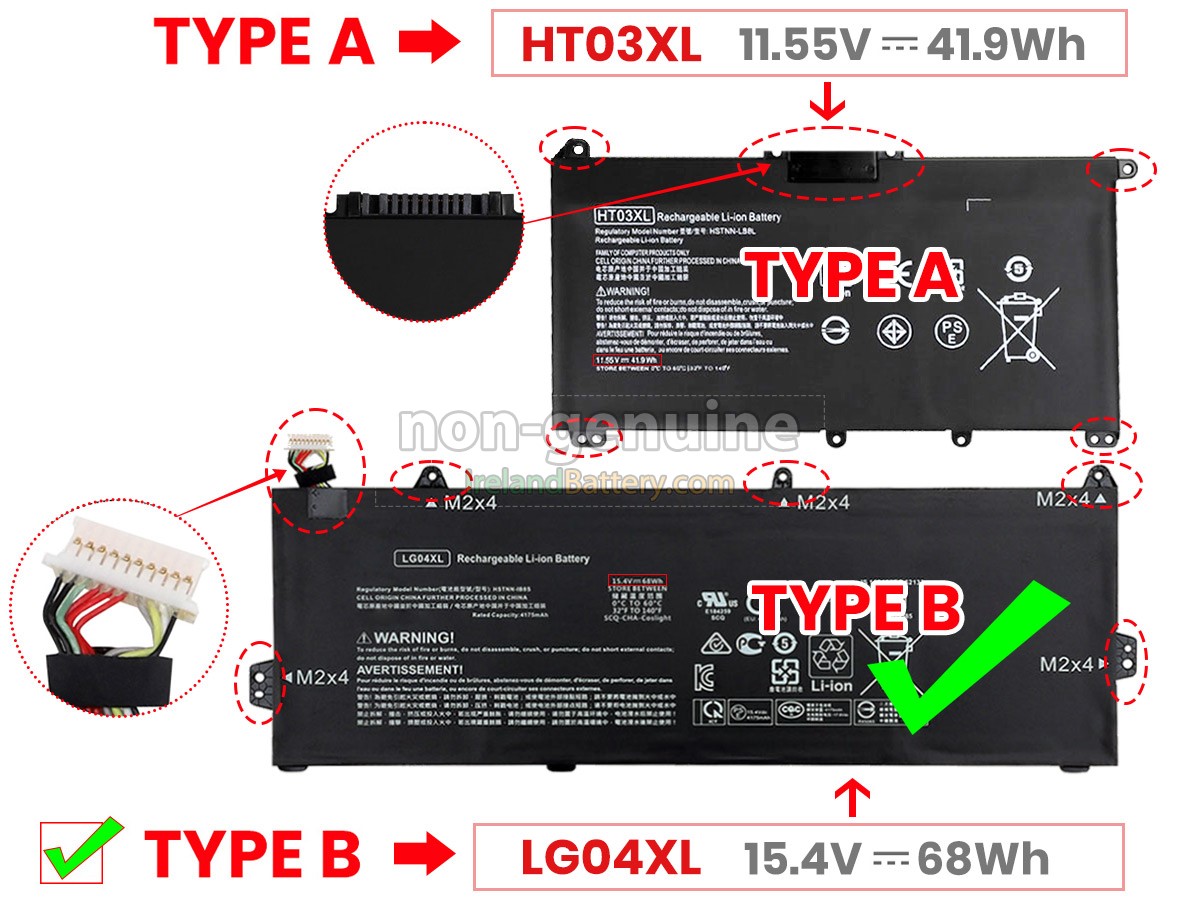 Replacement Battery For Shark CH950, CH951 Vacuums - 10.8V 2000mAh Lithium Ion Battery Pack