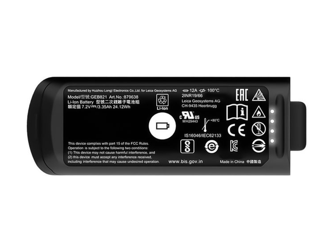 Measurement Instrument Leica BLK2GO Battery Replacement