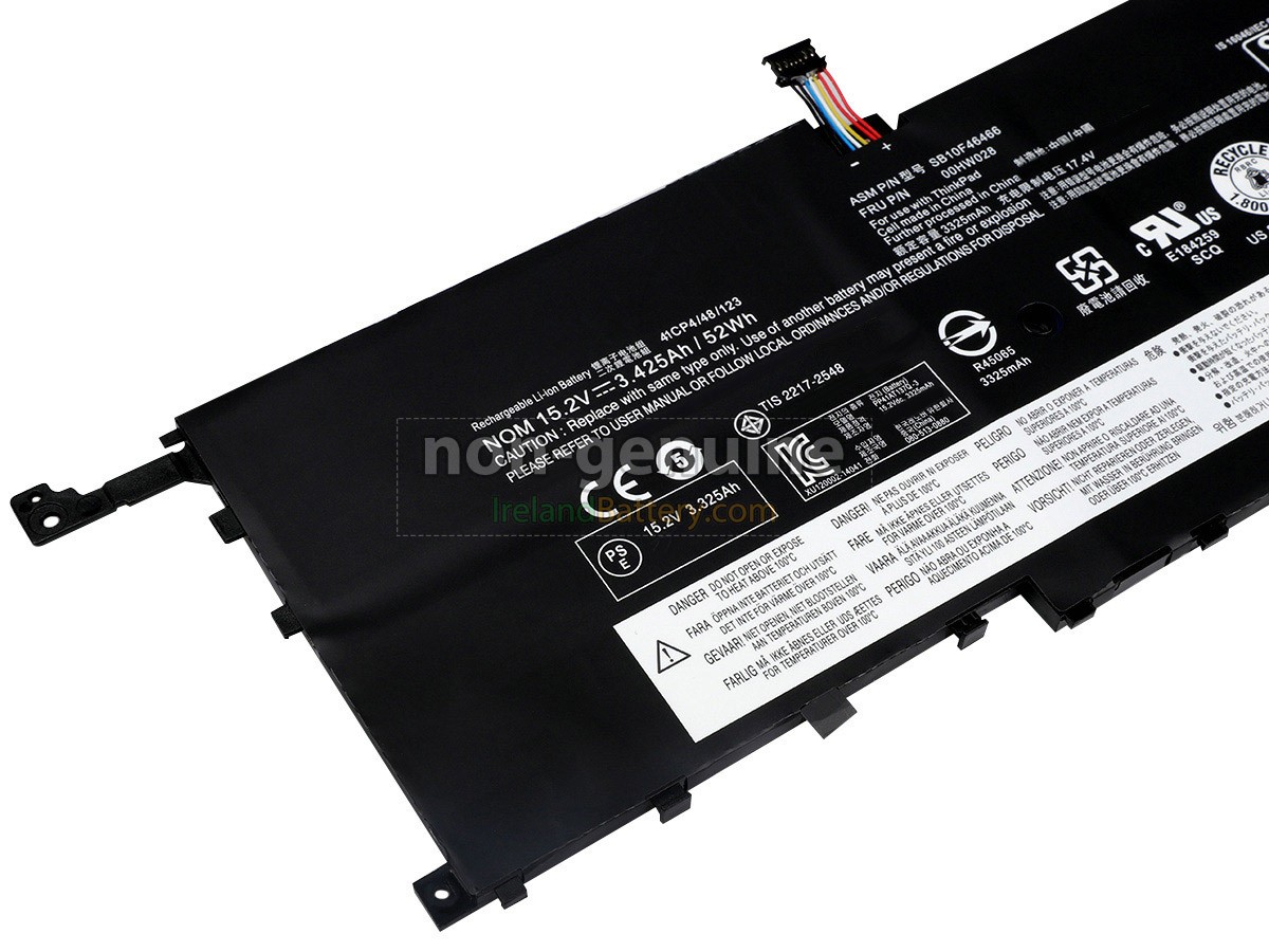 replacement Lenovo ThinkPad X1 CARBON 20FB-005XUS battery