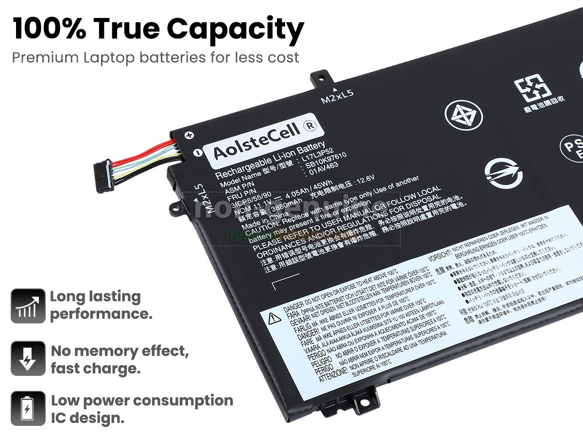 replacement Lenovo ThinkPad L580-20LX battery